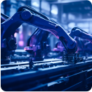 Çalışan robot kol